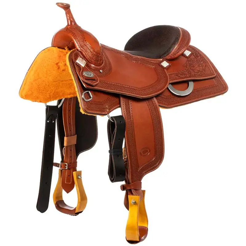 Spedito Oggi Sella western West Wood da Cutting e Team Penning