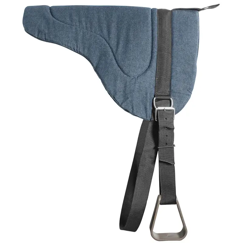Bareback in tessuto completo di staffe e sottopancia Ultimissimo Modello