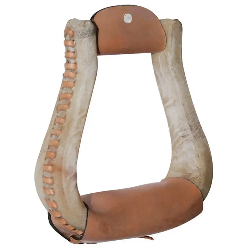 Staffe western in cuoio crudo Saldi