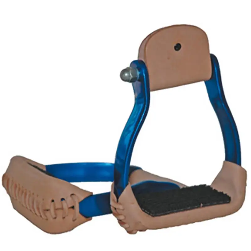 Staffe western Metalab alluminio colorato modello da Barrel Prezzo Scontato