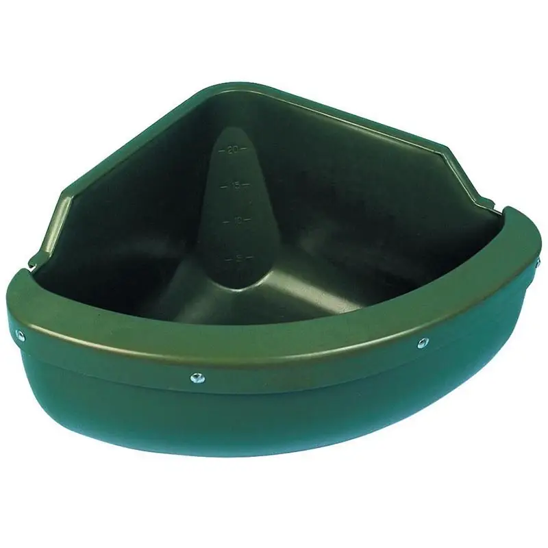 Mangiatoia angolare con bordo in plastica antispreco da 30 lt. Compra Online