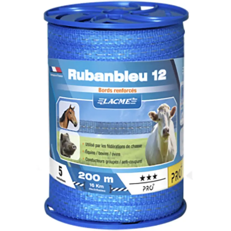 Banda elettrica Lacme Ruban Bleu 12mm / 200 mt Offerta Limitata