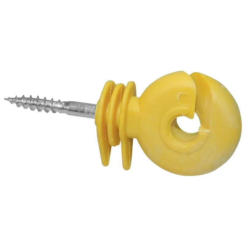 Compra Oggi Stesso Isolatore giallo a vite per filo/cavo/bande 25 pezzi