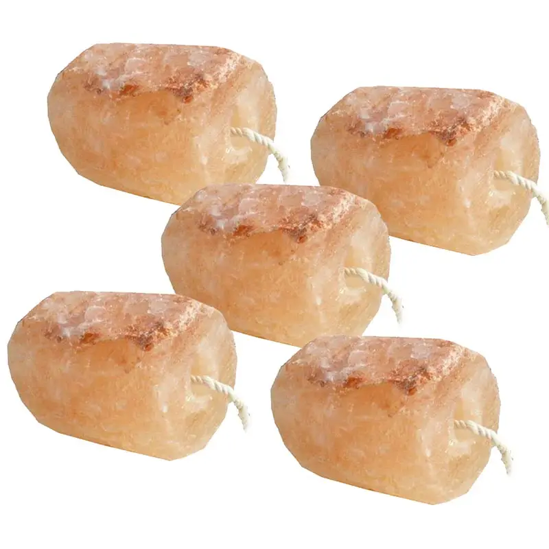 Acquista Ora Set 5 pezzi art. 1054 rullo sale minerale naturale Himalaya 1.5 kg
