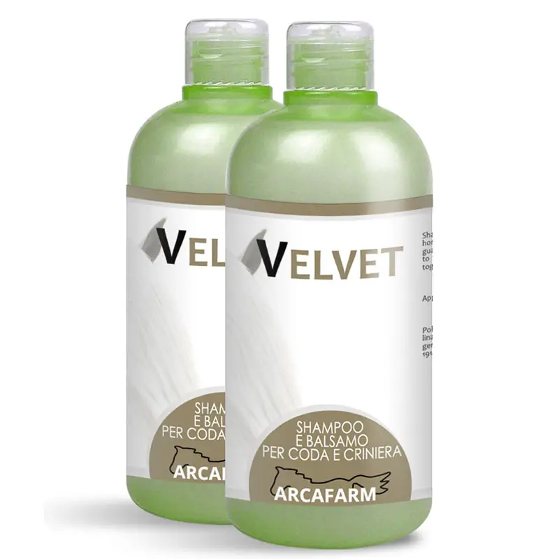 Scelto Dai Clienti Set 2 pezzi art. 0870 shampoo balsamo Arcafarm VELVET