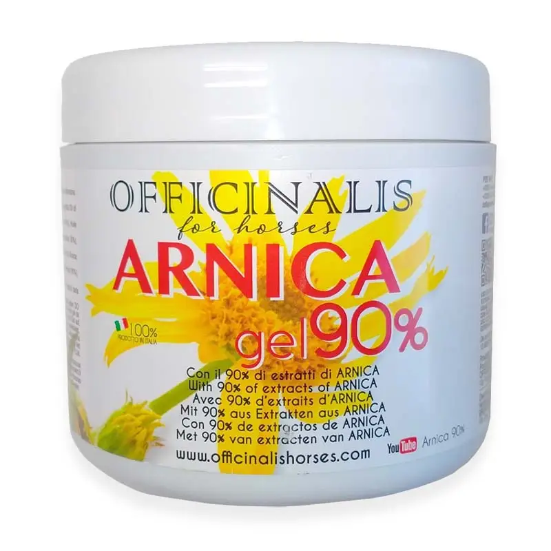 Scelto Dai Clienti Arnica gel 90% Officinalis per cavallo 500gr