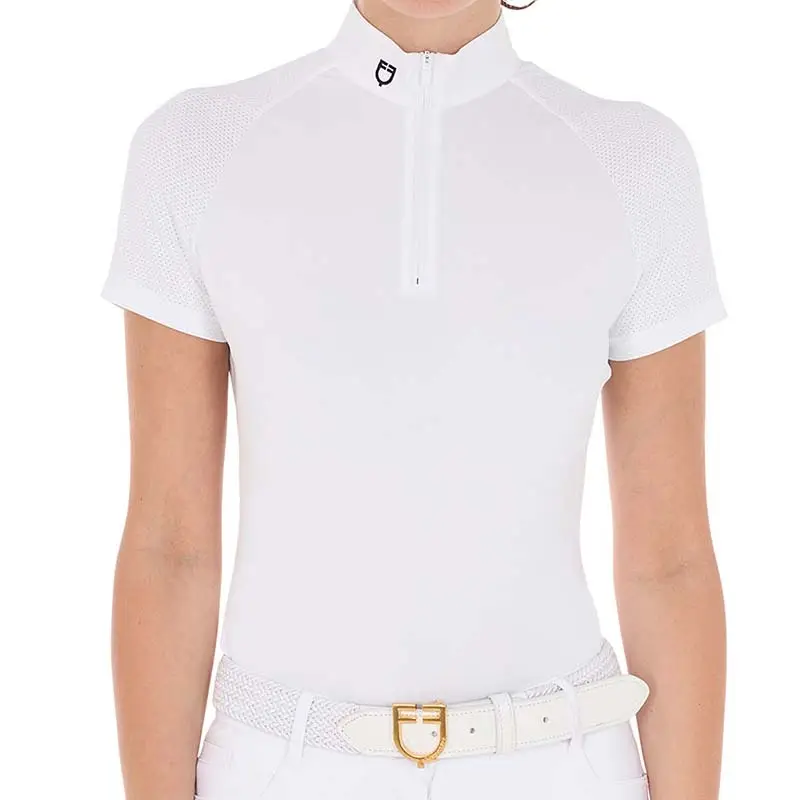 Polo equitazione a maniche corte modello Taline da donna Scelto Dai Clienti
