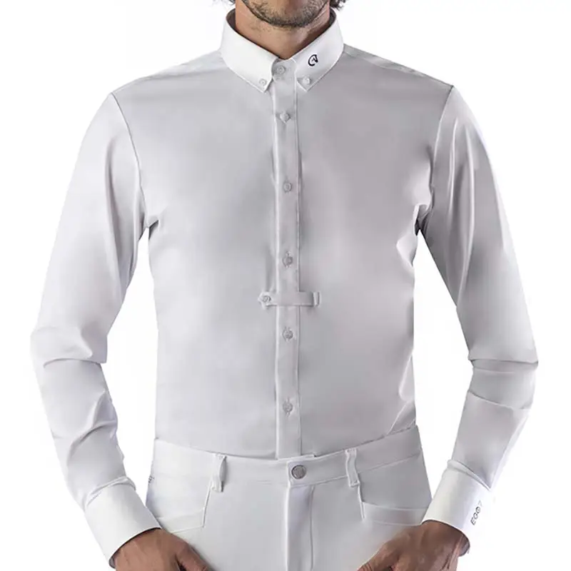 Promozione Polo da competizione EGO7 a maniche lunghe mod. Shirt da uomo