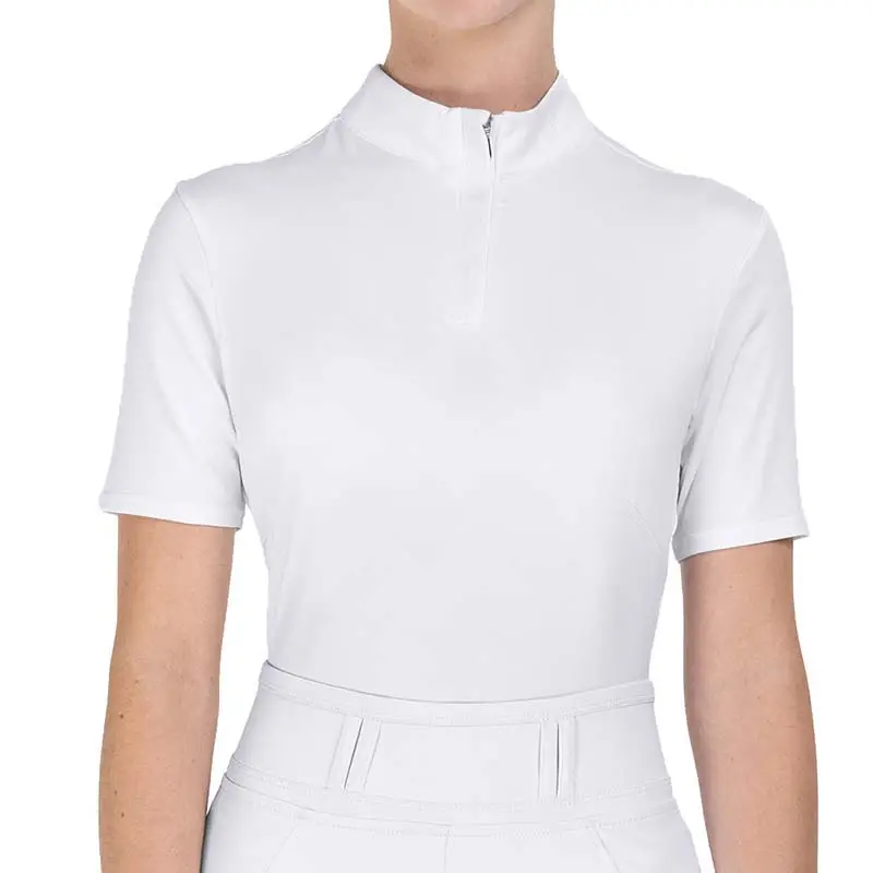 Promo Stagionale Polo Bambina da Gara a maniche corte ELT, modello BASIC con glitter