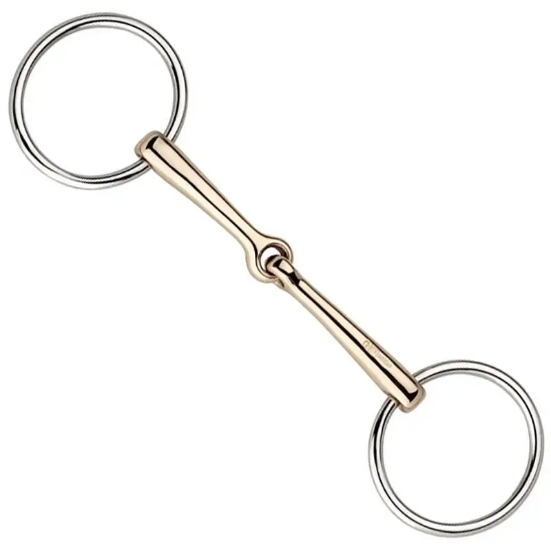 Promozione Esclusiva Filetto pieno ad anelli da 55 Herm Sprenger bradoon