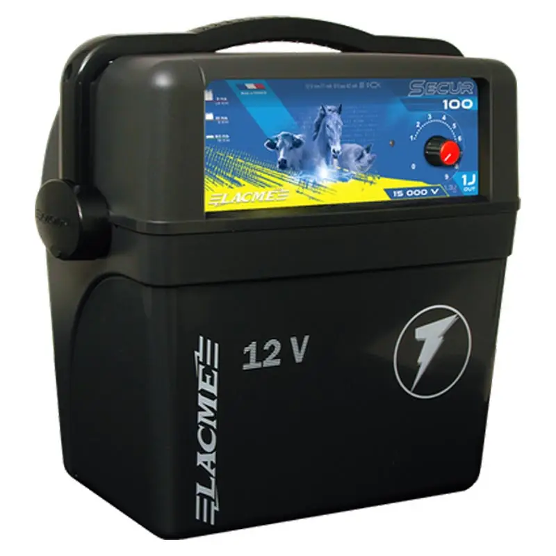 Elettrificatore a batteria Lacme Secur 100 joule 1.0 Offerta Del Giorno