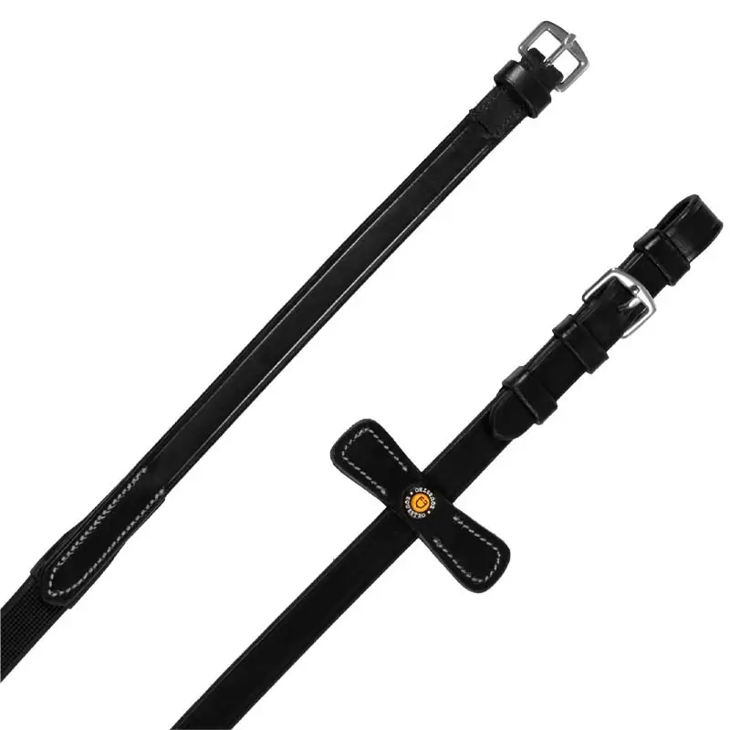 Redini Inglesi Stopper Equestro in cuoio con grip in gomma Prezzo Ridotto