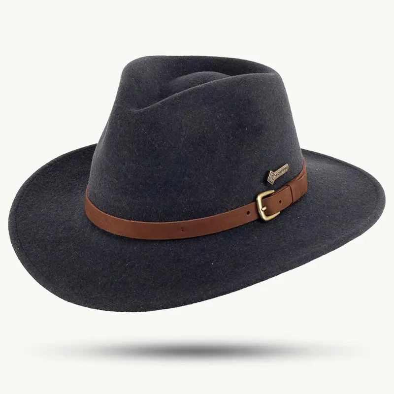 Cappello australiano in feltro modello Montero unisex Sconto