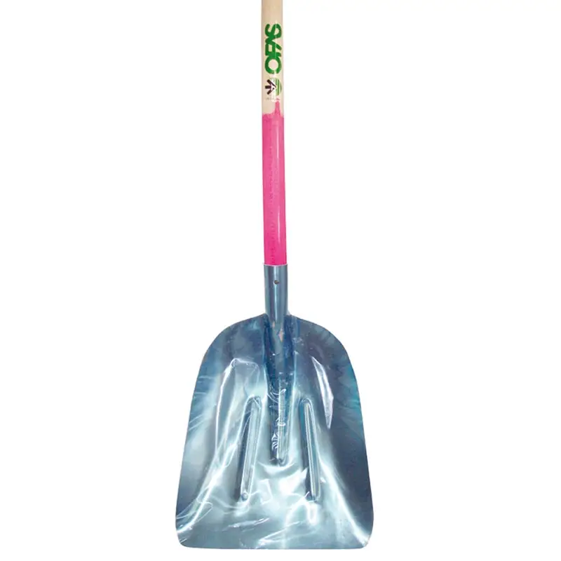 Must-Have Pala con manico per letame in alluminio