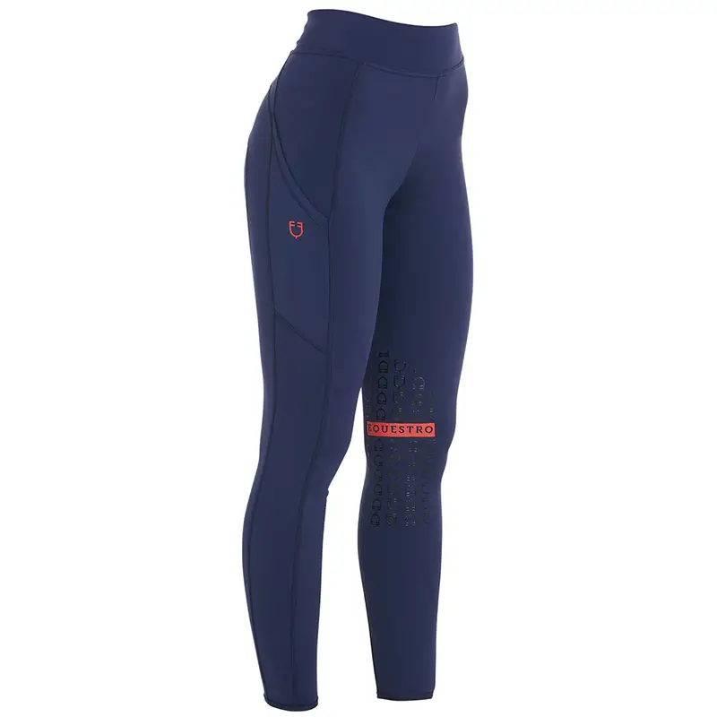 Leggings equitazione elasticizzato mod. Kao Estivo da donna con Knee grip Reso Gratuito