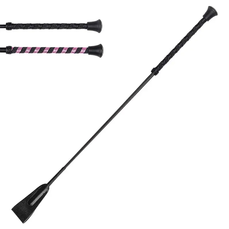 Nuova Collezione Frustino corto da 65 cm Equiline con manico Glitter