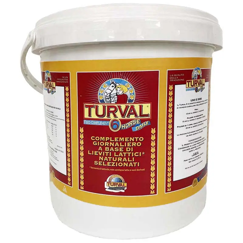 TURVAL 6 Daily Bioregolatore Intestinale per cavalli da 5 kg Offerta Speciale