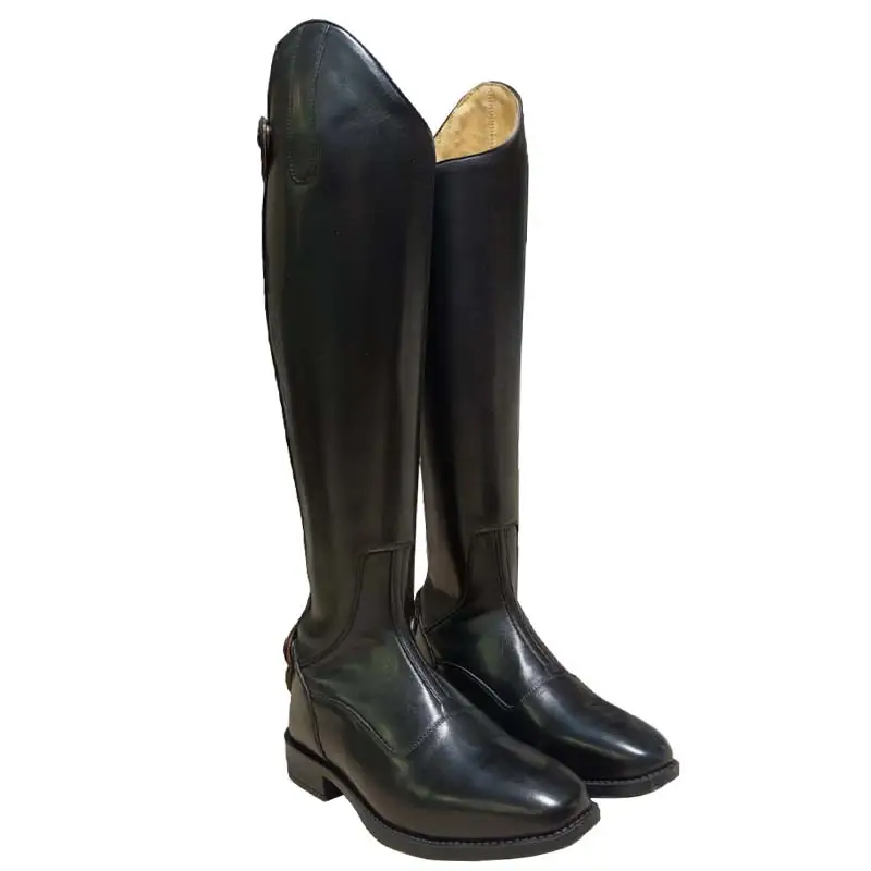 Spedizione Espresso Stivali equitazione BHB modello liscio AMELIA unisex in pelle