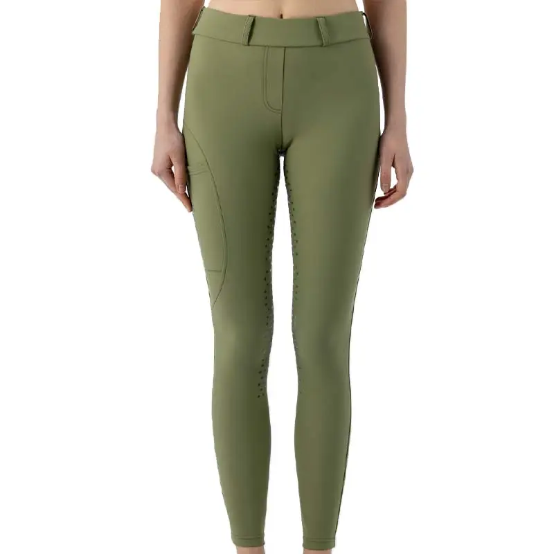 Prezzo Conveniente Leggings a vita alta Donna Equiline EDNAF - Full Grip