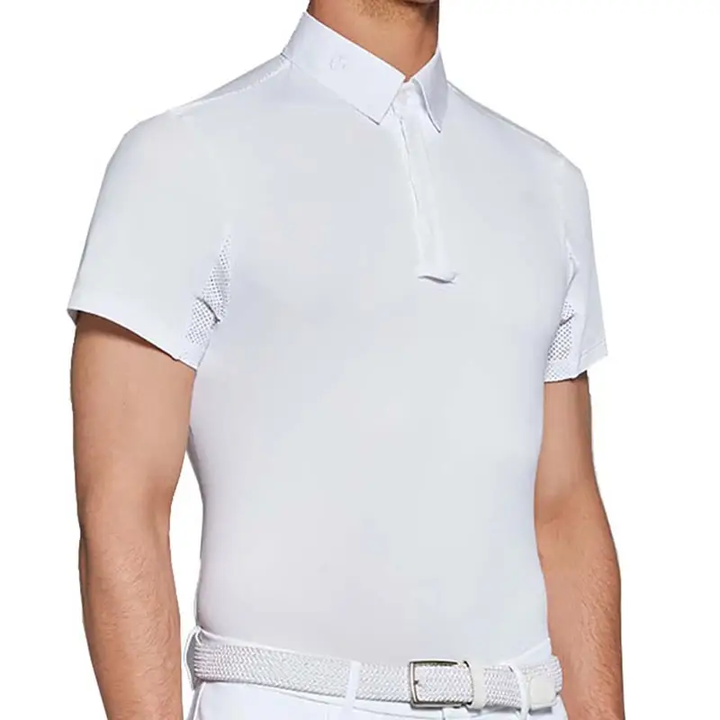 Polo da concorso Cavalleria Toscana in tessuto tecnico piquet da uomo Offerta Speciale