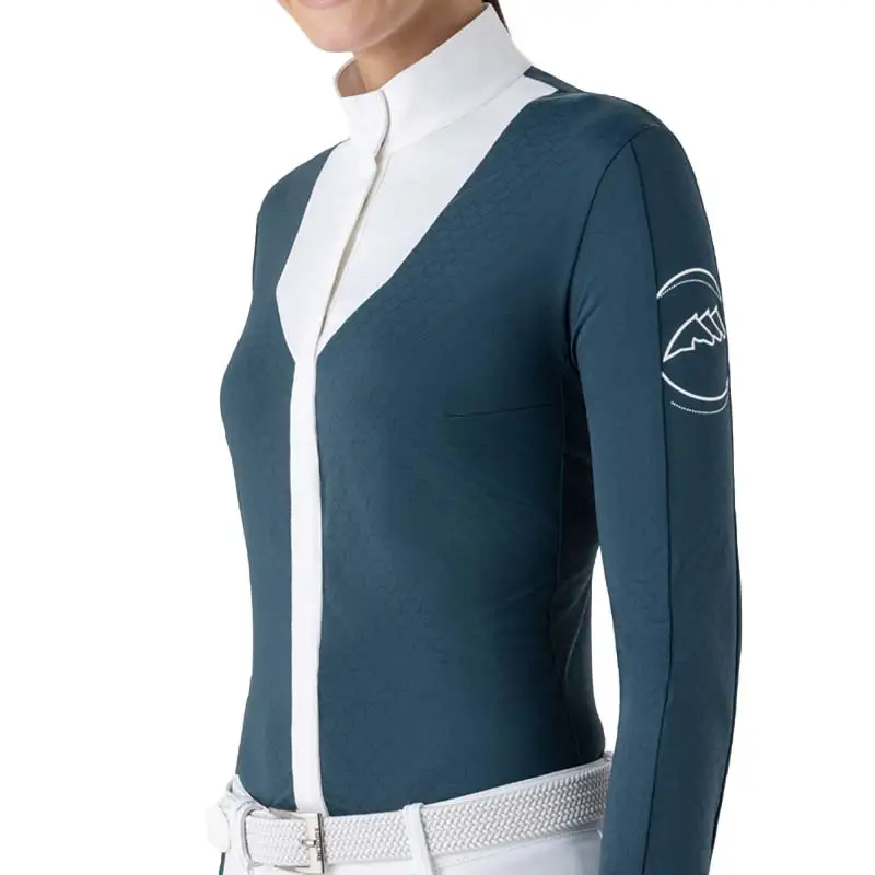Camicia da concorso Donna Equiline bi-colore mod. Estock Subito Disponibile