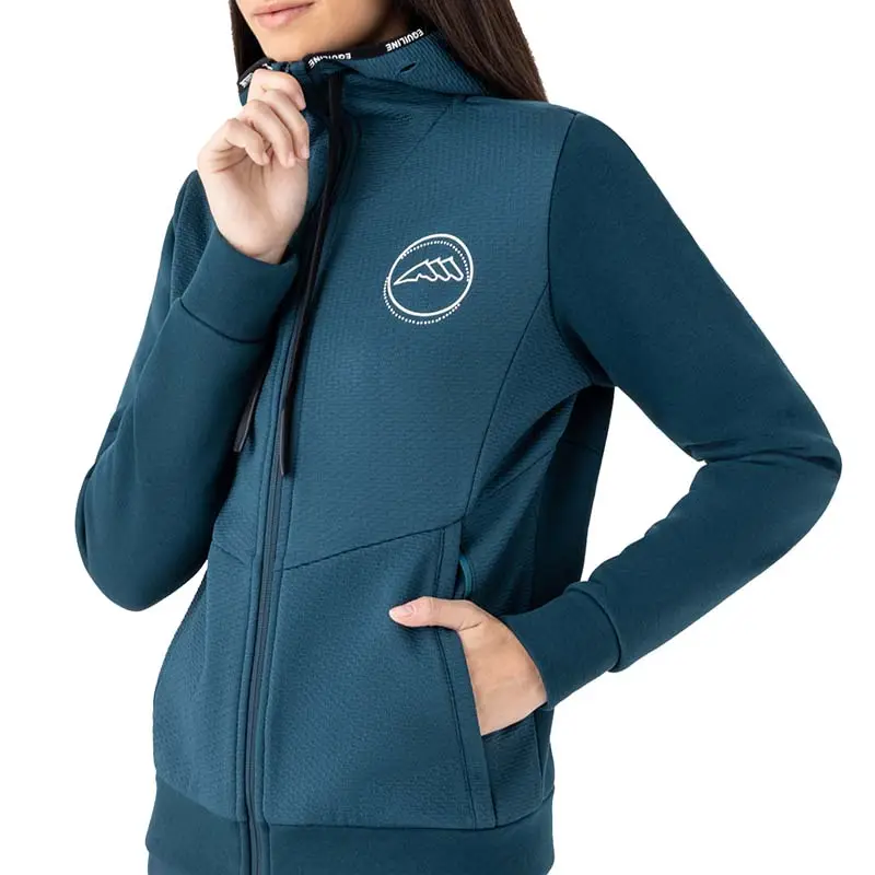 Felpa Donna con cappuccio Equiline mod. Eolis Offerta Speciale