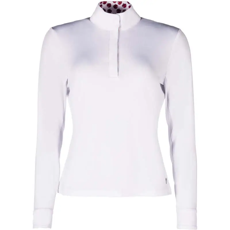 Vendita Finale Polo da Concorso da Donna HKM a maniche lunghe HUNTER
