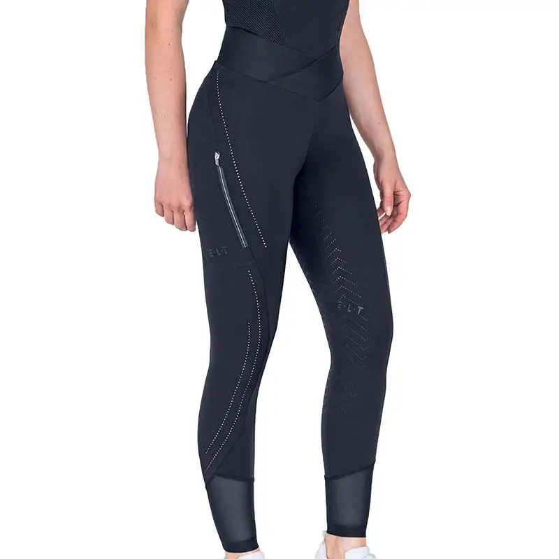 Leggings estivi Full grip da ragazza ELT per equitazione modello PIA Promozione Esclusiva