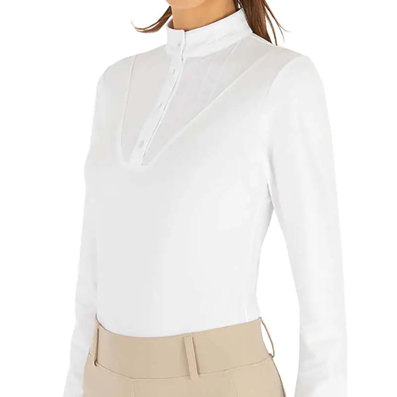 Saldi Polo da competizione donna Sarm Hippique modello Eliana