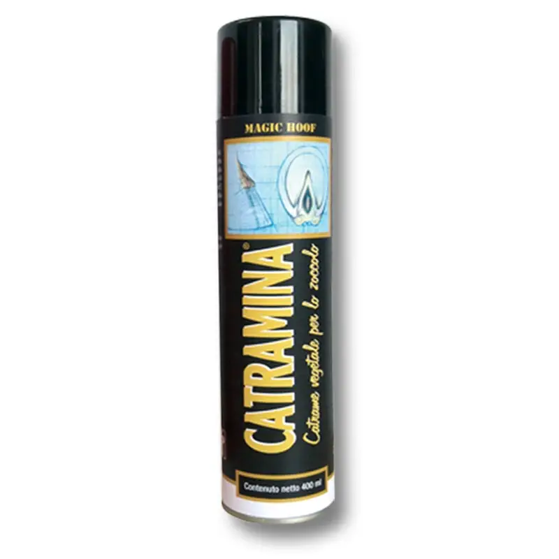 Esclusivo Catramina spray catrame vegetale per lo zoccolo Magic Hoof