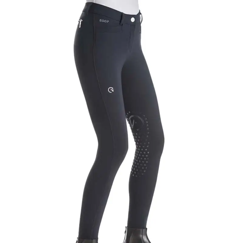 Miglior Prezzo Pantaloni equitazione EGO7 da donna modello EJ Knee grip da salto