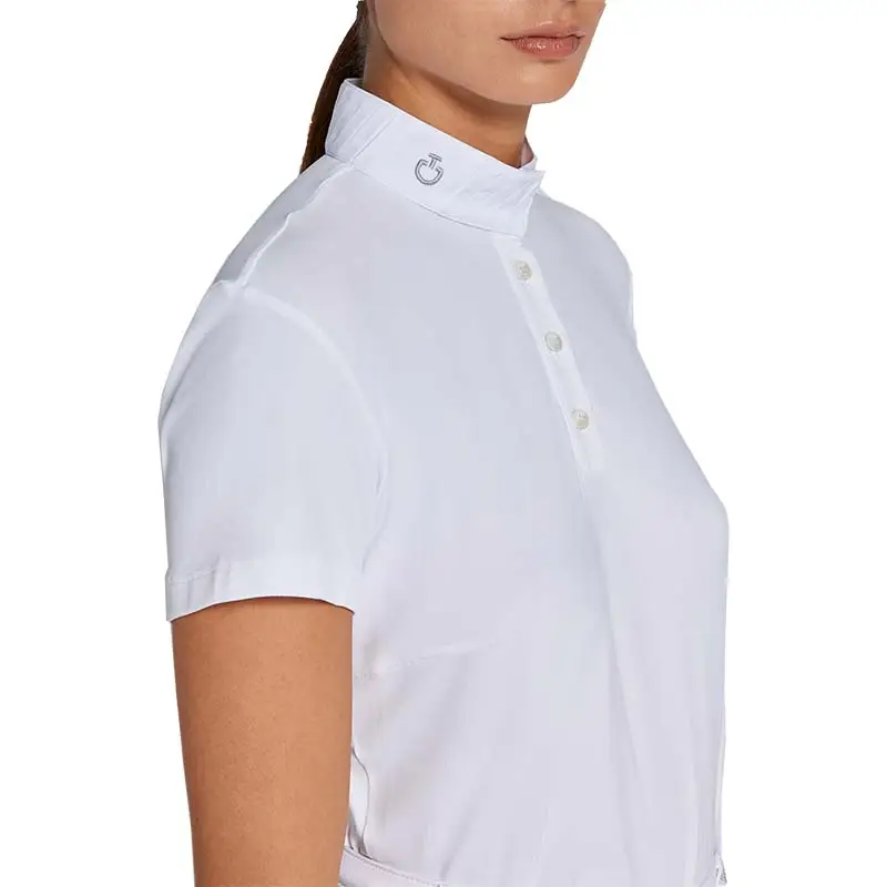 Ultima Occasione Polo da competizione Cavalleria Toscana pleated collar da donna