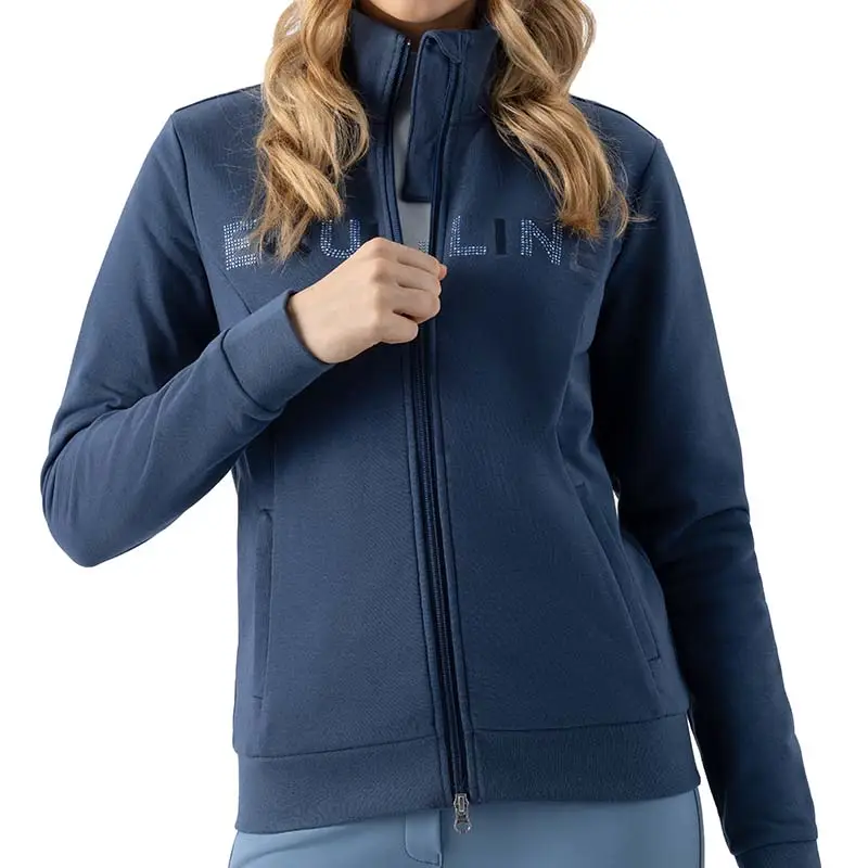 Felpa con zip Donna Equiline ENRAS Non Perdere