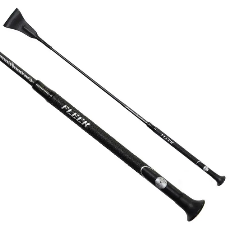 Promozione Frustino equitazione Fleck carbon composite da 65cm carbonio leggero high-tech