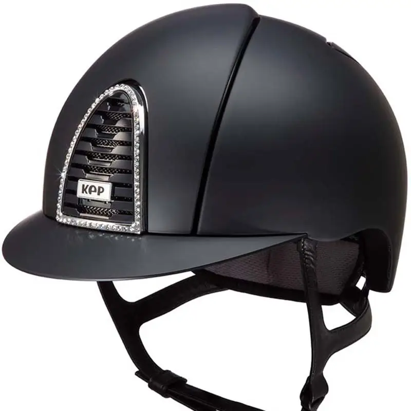 Quantità Limitata Casco KEP Italia modello Cromo 2.0 Black con swarovski