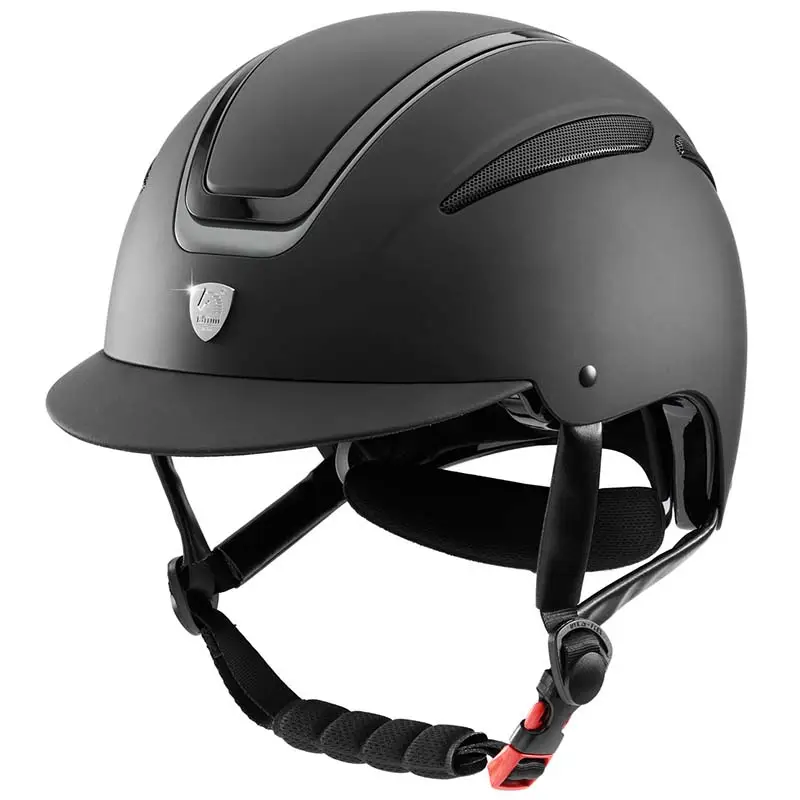 Prezzo Di Fabbrica Casco da equitazione Giove Tattini con placca opaca