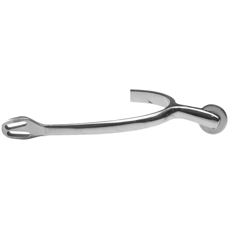 Di Tendenza Speroni inglesi in acciaio inox con rotella liscia
