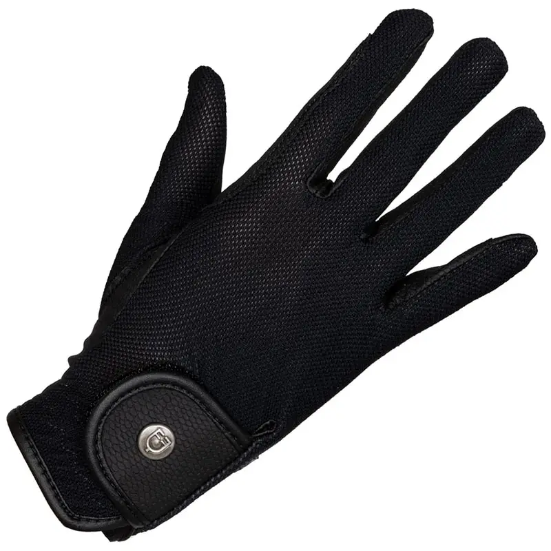 Guanti equitazione unisex Equestro in tessuto tecnico Occasione Imperdibile