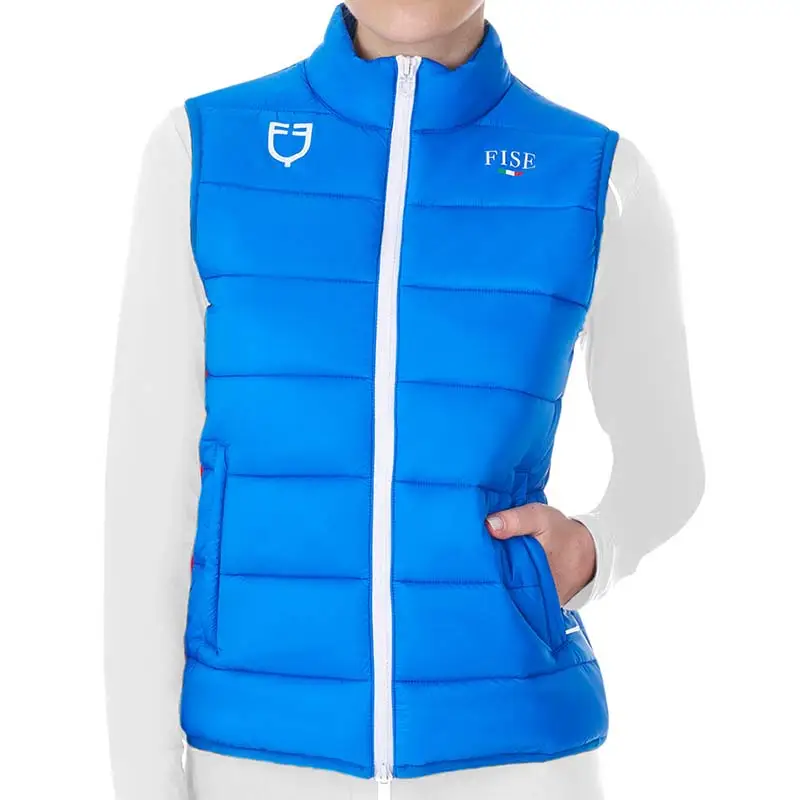 Gilet smanicato donna antivento Equestro X FISE Ordina Subito