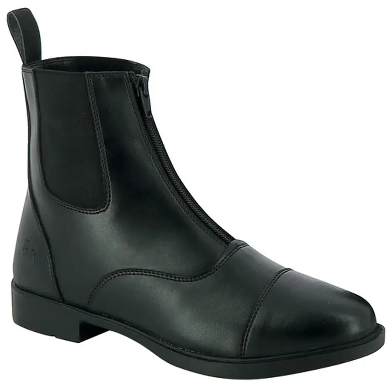 Stivaletti equitazione jodhpur con cerniera frontale Ultime Pezzi