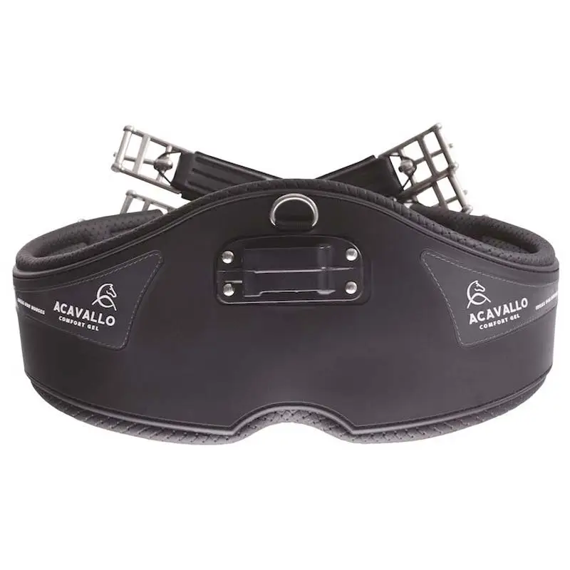 Professionale Sottopancia inglese Acavallo in PVC con imbottitura in gel