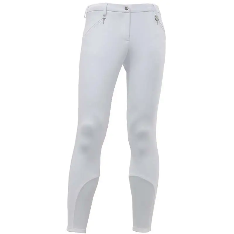 Vendita Finale Pantaloni equitazione professionali in tessuto tecnico da donna con Knee grip