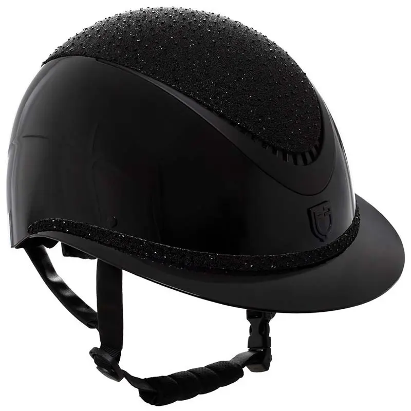 Casco Equestro Luxury Wide Visor con cristalli Offerta Speciale