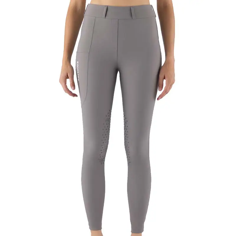 Spedizione Espresso Leggings con Knee Grip Equiline da donna CLESSK con passanti in vita