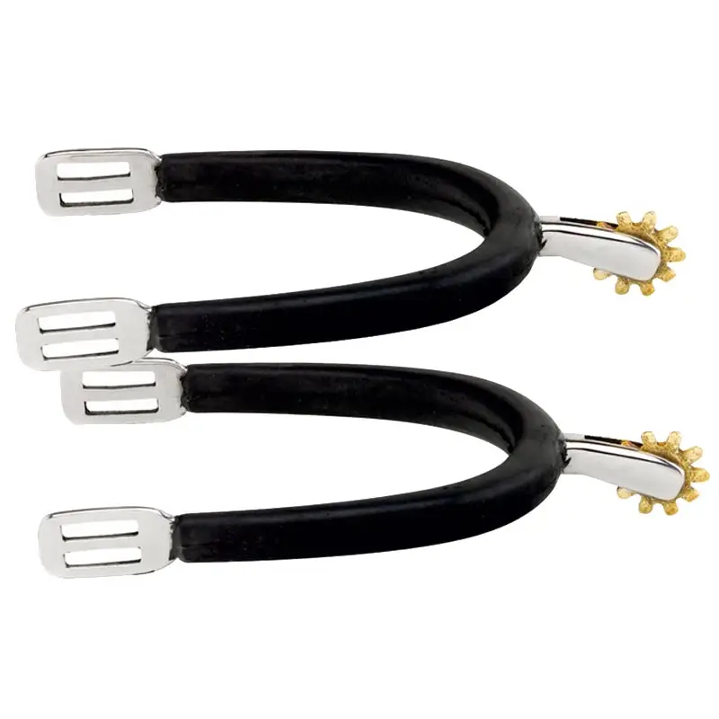 Offerta Del Giorno Speroni inglesi in acciaio inox da uomo - Gambo a rotella dentata