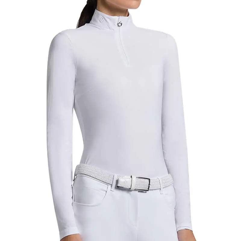 Polo da concorso Cavalleria Toscana da Donna con inserto a righe Ultima Occasione