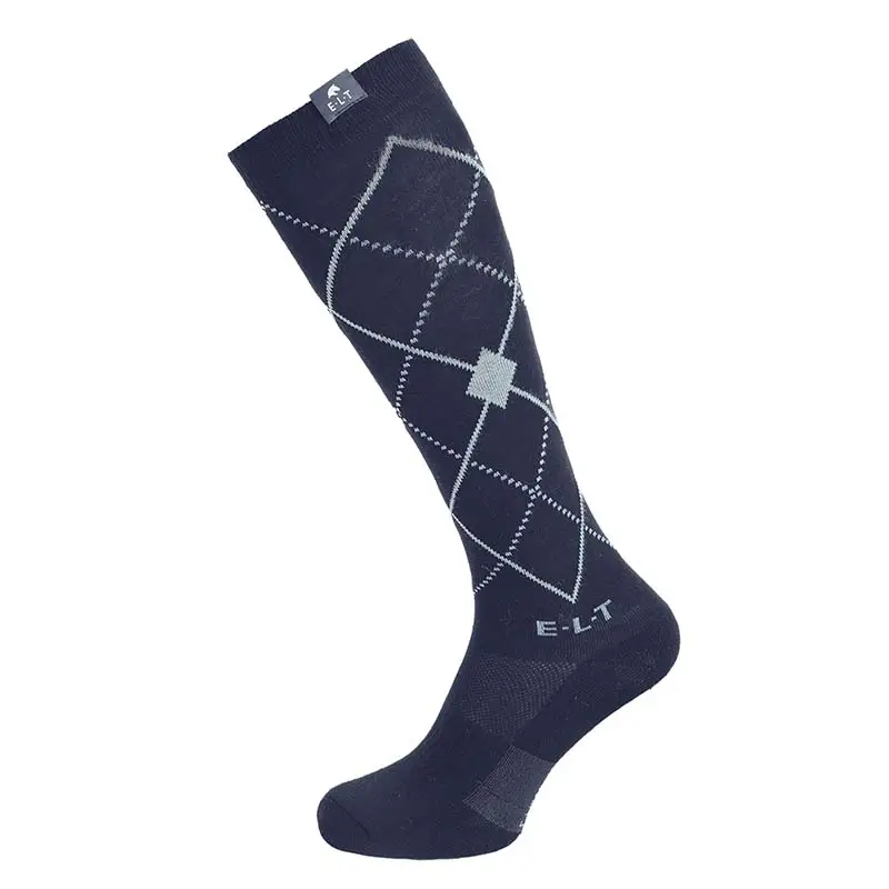 Calze equitazione Argyle in cotone Miglior Prezzo