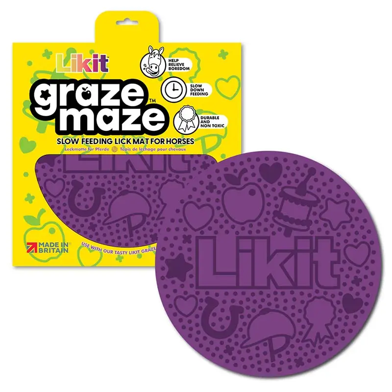 Ultima Occasione Likit Graze Maze tappetino da leccare - Slow feeding cavalli
