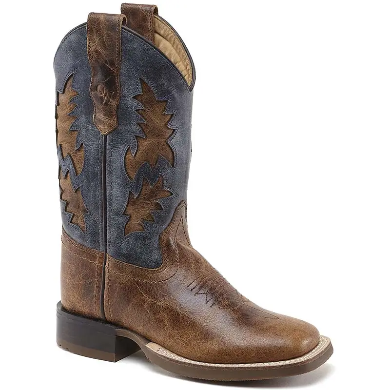 Stivale western donna Old West bicolor Prezzo Basso