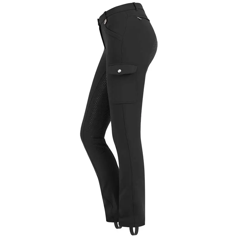 Consegna Rapida Pantaloni da equitazione ELT a zampa tasche Cargo Knee grip